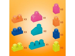 Блоки Mega Bloks, Забавный лев. (3 фото из 3)