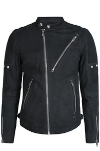 DIESEL L-Mackson Suede Leather Motorcycle Jacket Nubuck (1 foto / 5)