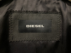 DIESEL L-Mackson Suede Leather Motorcycle Jacket Nubuck (4 foto / 5)