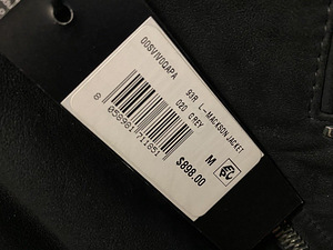 DIESEL L-Mackson Suede Leather Motorcycle Jacket Nubuck (5 foto / 5)