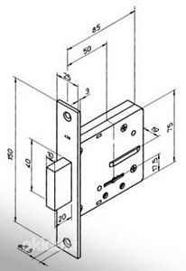 Замок Boda Abloy 428 (2 фото из 3)