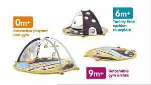 Сенсорный развивающий игровой коврик Mamas&Papas (1 фото из 4)