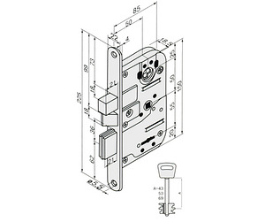 Замок Boda Abloy 451s (3 фото из 3)