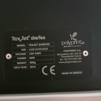 Polyprint Texjet Shortee DTG DTF