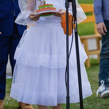 Белоснежное платье с.122-132