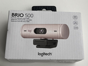 Logitech Brio 500 , White / Rose / Black (4 фото из 9)