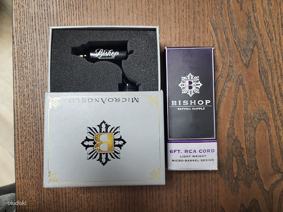 Bishop MicroAngelo tattoo masin