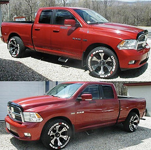 Dodge Ram Wheels+Tyres 2015a. Со дна Рамы. (1 фото из 6)