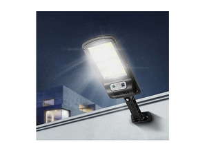 Ielas / āra saules lampa 120 LED ar kustības un krēslas sens (2 foto no 10)