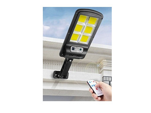 Ielas / āra saules lampa 120 LED ar kustības un krēslas sens (3 foto no 10)