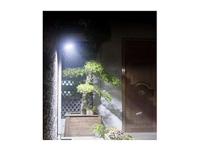 Ielas / āra saules lampa 120 LED ar kustības un krēslas sens (4 foto no 10)