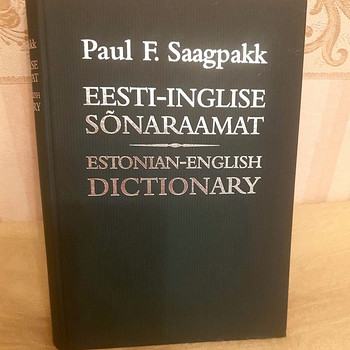 EESTI - INGLISE SÕNARAAMAT(A4 formaat)