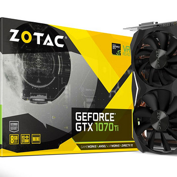 Видеокарта SVGA ZOTAC GeForce® GTX 1070 Ti