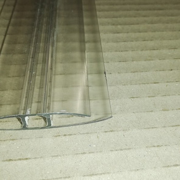 H- liist pvc 3m , 4mm.