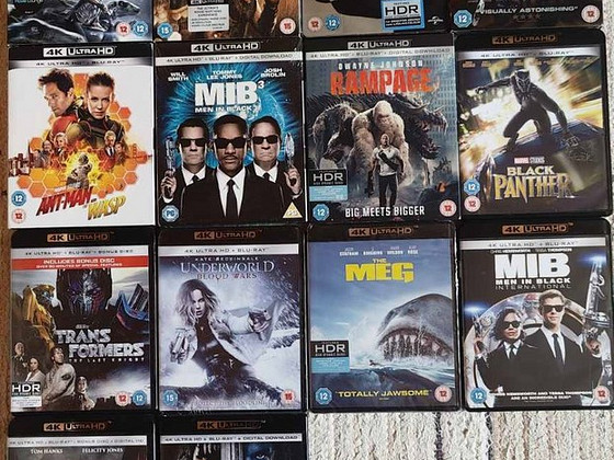 Продаются фильмы Blu-ray 4K