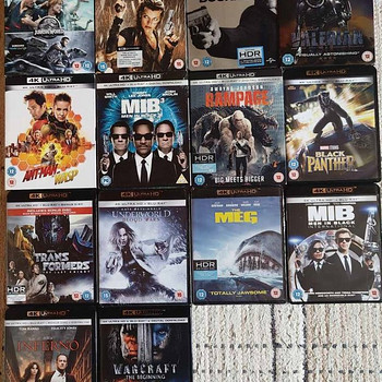 Продаются фильмы Blu-ray 4K