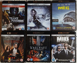Müüa 4K Blu-ray filme (2 foto / 3)