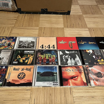 Räpp ja hip-hop CD-plaadid