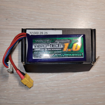 Аккумуляторы 2шт Turnigy 2S LIPO 800mAh + 2S 1000mah