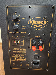 Klipsch KSW-10 Active Subwoofer System (5 foto / 5)