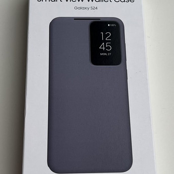 Samsung Galaxy S24 Smart View Wallet Case , Violet