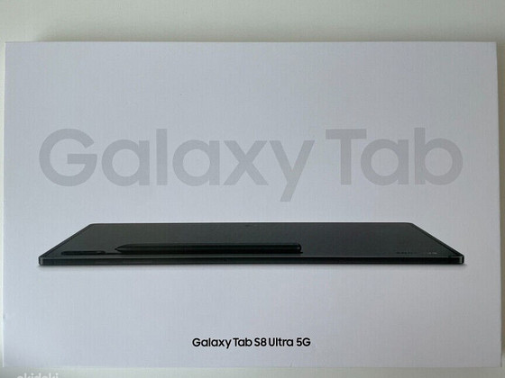 Новый на гарантии Samsung Tab S8 Ultra 5G OLED, дополнения.