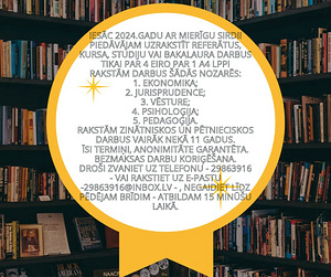 Uzrakstisim tava vieta (1 foto no 1)