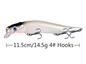 Landid vobler Minnow 5tk. 11,5cm, 14,5g (7 foto / 8)