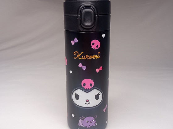 Бутылка для воды - KUROMI - 420мл (ТЕРМОС, Hello Kitty)