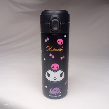 Бутылка для воды - KUROMI - 420мл (ТЕРМОС, Hello Kitty)