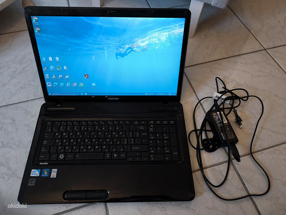 Toshiba Satellite L670-1HQ sülearvuti 8GB 180SSD + kott