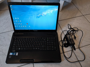Toshiba Satellite L670-1HQ sülearvuti 8GB 180SSD + kott (1 foto / 5)