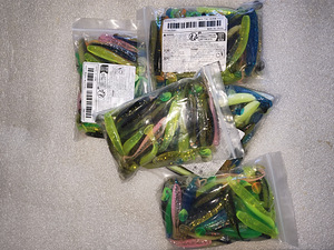 Landid. silikoonlandid 50tk. 5.5, 7,5, 9,5cm 30TK 12cM 9,2g (10 foto / 10)