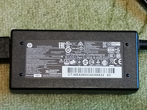 Зарядное устройство для HP ноутбука 65 W 19,5V 3,33 A (4 фото из 8)