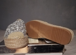 Espadrillid, uued, suurus 38 (1 foto / 3)