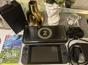 NINTENDO SWITCH GREY BEZMAKSAS PIEGĀDE + MACIŅŠ (1 foto no 5)