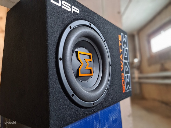 Uus EDGE 10" 900W Active võimendiga + kaablid