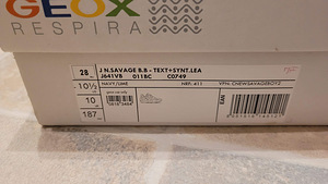 Кроссовки Geox s 28 (7 фото из 7)