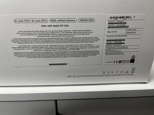 Apple imac 8/8 M1 8 ГБ 256 ГБ Розовый (2 фото из 2)