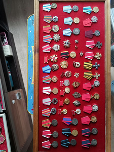 Müüa ordenite ja medalite kollektsioon. (koopiad) (1 foto / 7)