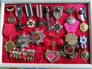 Müüa ordenite ja medalite kollektsioon. (koopiad) (2 foto / 7)