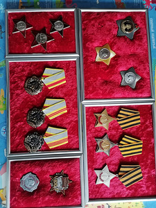 Müüa ordenite ja medalite kollektsioon. (koopiad) (5 foto / 7)