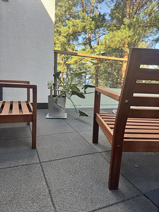Lux Rõdu/terrassi tool ja padi (8 foto / 10)