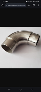 КОЛЕНО РЕГУЛИРУЕМОЕ ДЛЯ ТРУБ D42,4X2MM AISI 304 208.42.2.A2.S (2 фото из 3)