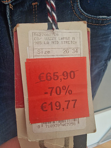 Uued Hilfiger teksad Regular, suurus 26, pikkus 34 (3 foto / 4)