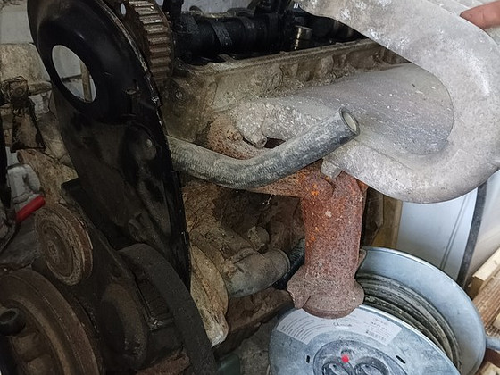 Двигатель с головкой, Volkswagen Transporter 1997