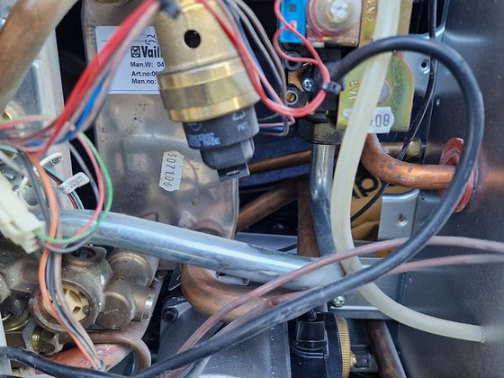 Газовый котёл Vailland на запчасти