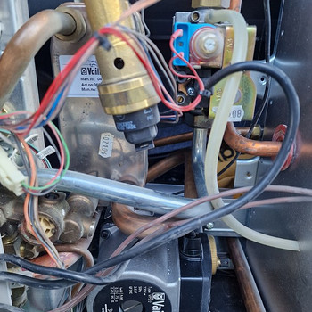 Газовый котёл Vailland на запчасти
