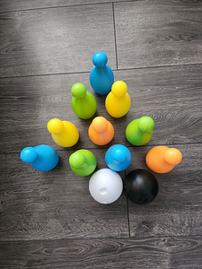 Laste bowlingu komplekt (3 foto / 3)
