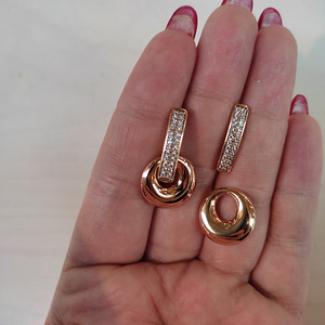 Серьги из нетемнеющего, гипоаллергенного металла (8 фото из 10)